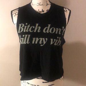 Brandy Melville Cropped Muscle Tank